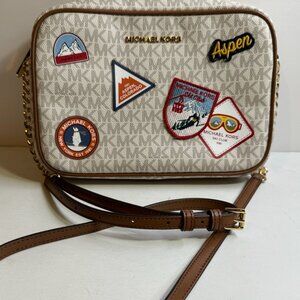 Aspen Jet Set Michael Kors Crossbody Purse